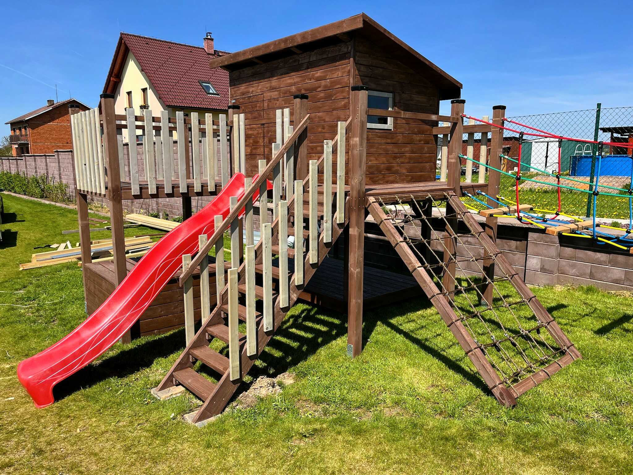 Zahradní hřiště chata pro děti Nataša - Image 11